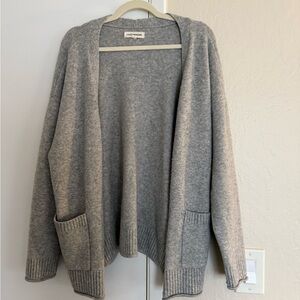 Lucky Brand Heather Gray Cardigan